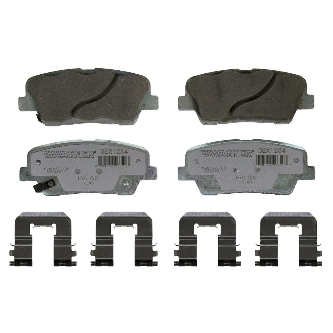 OEX1284 – WAGNER BRAKE Brake Pad, OE Replacement Premium Low-Copper Ceramic